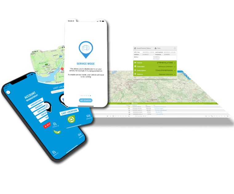 Vehicle tracking at the touch of a button Image