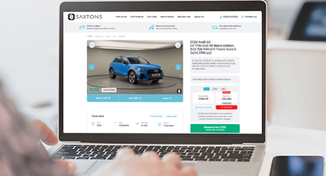 Buy online Call to Action